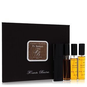 Franck Boclet Fir Balsam Eau De Toilette Gift Set Men Brown Travel Sprays